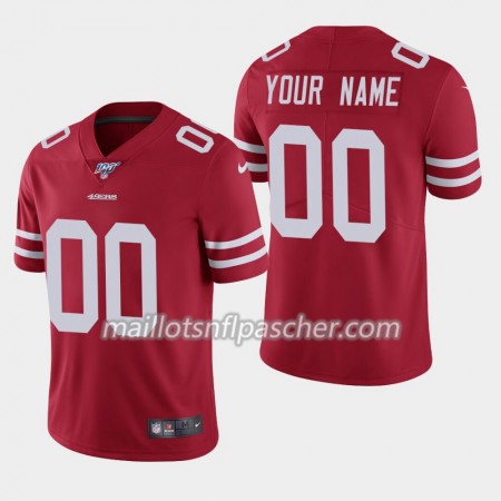 Maillot Tampa Bay Buccaneers Custom Nike Rouge 100th - Homme